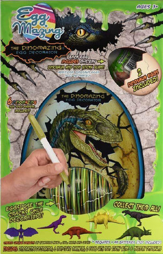 DinoMazing Egg Decorator, Eggmazing, Dino, Dino Eggmazing Kit, Dino Mazing Egg Decorator, Dinomazing, Dinomazing Egg Decorator, DinoMazing Mystery Egg Refill, Dinosaur, Dinosaur Egg, Egg Deco