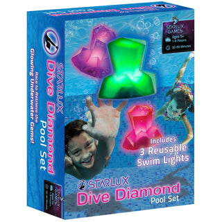 Dive Diamond Pool Set, Starlux, Boys Swimwear, Dive Diamond Pool Set, Dive Toy, Girls Swimwear, Pool Game, Starlux Games, Starlux Games Dive Diamond Pool Set, Swimwear, Toys - Basically Bows 