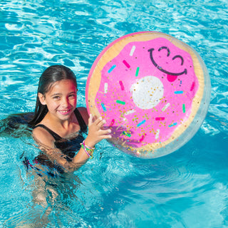 Giant Sparkly Beach Ball - Donut, Good Banana, Beach Ball, cf-type-beach-&-sand-toys, cf-vendor-good-banana, Donut, Donut Beach Ball, Donuts, Giant Sparkly Beach Ball, Good Banana, Good Banan
