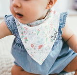 Copper Pearl Claire Bandana Bib Set, Copper Pearl, All Things Holiday, Baby Shower Gift, Baby Shower Girl, Bib Set, Bibs, Claire, Copper Pearl, Copper Pearl Baby Bibs, Copper Pearl Bandanna B