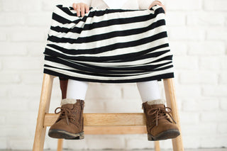 Copper Pearl Classic 5-in-1 Multi-Use Cover, Copper Pearl, All Things Holiday, Baby Shower, Black and White Stripe, Car Seat Cover, Classic Black and white Stripe, Copper Pearl, Copper Pearl 