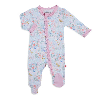 Magnetic Me Pixie Pines Modal Magnetic Ruffle Footie, Magnificent Baby, Baby Shower, Baby Shower Gift, CM22, Gift for Baby Shower, JAN23, Magentic Me, Magnetic, Magnetic Footie, Magnetic Me, 