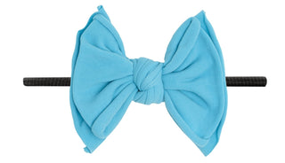 Baby Bling Neon Blue / Black FAB-BOW-LOUS Skinny Headband, Baby Bling, Baby Baby Bling Headbands, Baby Bling, Baby Bling blue, Baby Bling FAB-BOW-LOUS, Baby Bling FAB-BOW-LOUS Skinny Headband