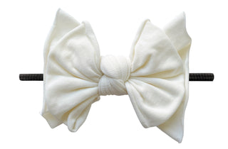 Baby Bling Ivory / Black FAB-BOW-LOUS Skinny Headband, Baby Bling, Baby Bling, Baby Bling Black Band FAB-BOW-LOUS Skinny Headband, Baby Bling Bows, Baby bling FAB, Baby Bling FAB-BOW-LOUS, Ba