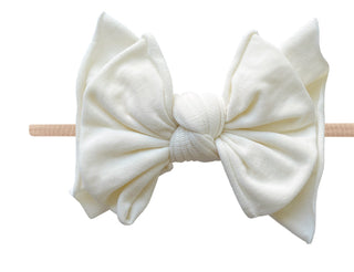 Baby Bling Ivory / Blush FAB-BOW-LOUS Skinny Headband, Baby Bling, Baby Bling, Baby Bling Blush Band FAB-BOW-LOUS Skinny Headband, Baby Bling Blush FAB-BOW-LOUS Skinny Headband, Baby Bling Bo