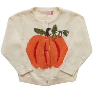 Pink Chicken Pumpkin Girls Gia Sweater, Pink Chicken, Big Girls Clothing, Gia Sweater, Halloween, Little Girls Clothing, Pink Chicken, Pink Chicken Fall 2022, Pumpkin, Sweater, Thanksgiving, 