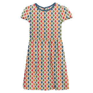 KicKee Pants Flutter Sleeve Twirl Dress, KicKee Pants, KicKee Pants, KicKee Pants Flutter Sleeve Twirl Dress, KP Decades 60-70, Dress - Basically Bows & Bowties