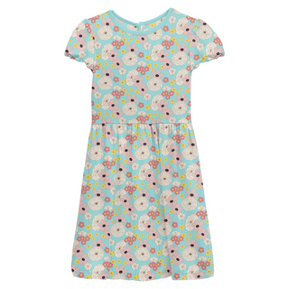 KicKee Pants Flutter Sleeve Twirl Dress, KicKee Pants, KicKee Pants, KicKee Pants Flutter Sleeve Twirl Dress, KP Decades 60-70, Dress - Basically Bows & Bowties