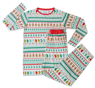 Little Sleepies Fair Isle Men's Bamboo 2pc Pajama Set, Little Sleepies, Adult Christmas Pajamas, All Things Holiday, Bamboo Pajama, Bamboo Pajama Set, Bamboo Pajamas, Christmas, Christmas Paj