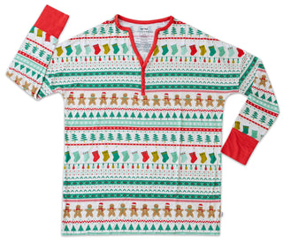 Little Sleepies Fair Isle Women's Bamboo 2pc Pajama Set, Little Sleepies, Adult Christmas Pajamas, All Things Holiday, Bamboo Pajama, Bamboo Pajama Set, Bamboo Pajamas, Christmas, Christmas P