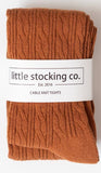 Little Stocking Co Cable Knit Tights - Sugar Almond, Little Stocking Co, Cable Knit Tights, cf-size-0-6-months, cf-size-1-2y, cf-type-tights, cf-vendor-little-stocking-co, Cyber Monday, Fall 