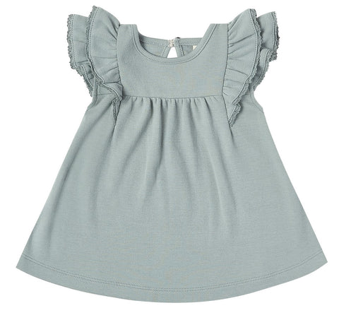 Quincy Mae Ocean Flutter Sleeve Dress, Quincy Mae, Dress, Flutter Sleeve Dress, Quincy Mae, Quincy Mae Dress, Quincy Mae Flutter Sleeve Dress, Quincy Mae Ocean, Quincy Mae Ocean Flutter Sleev