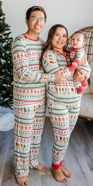 Little Sleepies Fair Isle Women's Bamboo 2pc Pajama Set, Little Sleepies, Adult Christmas Pajamas, All Things Holiday, Bamboo Pajama, Bamboo Pajama Set, Bamboo Pajamas, Christmas, Christmas P