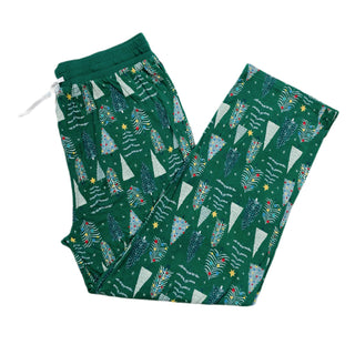 Little Sleepies Green Twinkling Trees Men's 2pc Pajama Set, Little Sleepies, Adult Christmas Pajamas, All Things Holiday, Bamboo Pajama, Bamboo Pajama Set, Bamboo Pajamas, Christmas, Christma