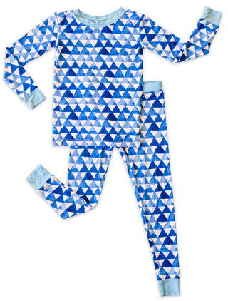 Little Sleepies Horizon Triangles Bamboo 2pc Pajama Set, Little Sleepies, Bamboo Pajama, Bamboo Pajama Set, Bamboo Pajamas, CM22, Little Sleepies, Little Sleepies 2pc Pajama Set, Little Sleep