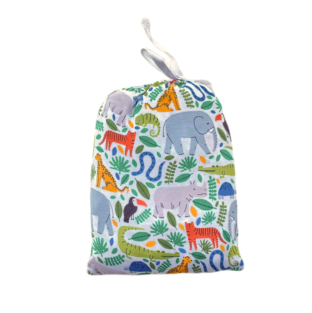 Little Sleepies Jungle Safari Crib Sheet Basically Bows & Bowties