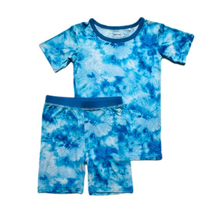 Little Sleepies Milky Way Tie Dye S/S 2pc Pajama Set w/Shorts, Little Sleepies, Bamboo Pajama, Bamboo Pajama Set, Bamboo Pajamas, CM22, Little Sleepies, Little Sleepies 2pc Pajama Set, Little