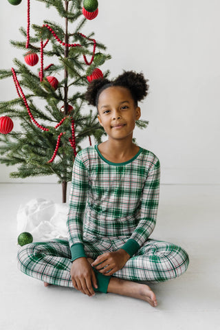 Little Sleepies Noel Plaid 2pc Pajama Set, Little Sleepies, All Things Holiday, Bamboo Pajama, Bamboo Pajama Set, Bamboo Pajamas, Christmas, Christmas Pajamas, CM22, Jolly Holiday Sale, Littl