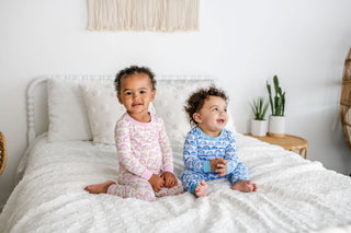 Little Sleepies Pastel Rainbows Bamboo 2pc Pajama Set, Little Sleepies, Bamboo Pajama, Bamboo Pajama Set, Bamboo Pajamas, CM22, Little Sleepies, Little Sleepies Bamboo, Little Sleepies Pajama