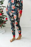 Little Sleepies Poinsettia Floral Women's Bamboo 2pc Pajama Set, Little Sleepies, Adult Christmas Pajamas, All Things Holiday, Bamboo Pajama, Bamboo Pajama Set, Bamboo Pajamas, Christmas, Chr