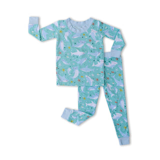 Little Sleepies Shark Soiree Pajama Set, Little Sleepies, CM22, Little Sleepies, Little Sleepies 2pc Pajama Set, Little Sleepies Bamboo, Little Sleepies Pajama Set, Little Sleepies Shark Soir