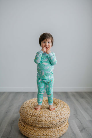 Little Sleepies Shark Soiree Pajama Set, Little Sleepies, CM22, Little Sleepies, Little Sleepies 2pc Pajama Set, Little Sleepies Bamboo, Little Sleepies Pajama Set, Little Sleepies Shark Soir