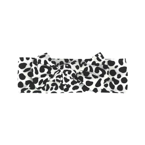Little Sleepies Snow Leopard Headband, Little Sleepies, Bamboo Pajama, CM22, Little Sleepies, Little Sleepies Headband, Little Sleepies Snow Leopard, Headband - Basically Bows & Bowties