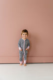 Little Sleepies Snow Leopard Convertible Romper/Sleeper, Little Sleepies, Bamboo Pajamas, CM22, Coverall, Footie, Little Sleepies, Little Sleepies Bamboo, Little Sleepies Snow Leopard, Revers