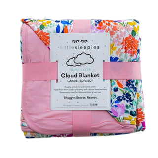 Little Sleepies Summer Garden Cloud Blanket, Little Sleepies, Blanket, Cloud Blanket, CM22, Little Sleepies, Little Sleepies Bamboo, Little Sleepies Blanket, Little Sleepies Cloud Blanket, Li