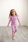 Little Sleepies Sweetheart Floral Bamboo 2pc Pajama Set, Little Sleepies, Bamboo Pajama, Bamboo Pajama Set, Bamboo Pajamas, CM22, Little Sleepies, Little Sleepies Bamboo, Little Sleepies Kiss