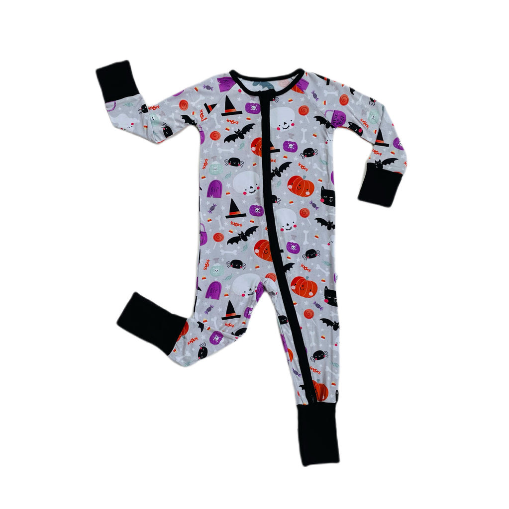 Little Sleepies Trick or Treat Convertible Romper/Sleeper Basically