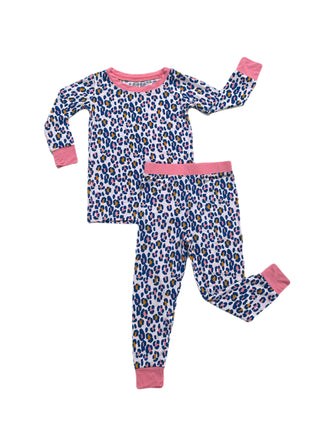 Little Sleepies Wild Leopard Bamboo 2pc L/S Pajama Set, Little Sleepies, Bamboo Pajama, Bamboo Pajama Set, Bamboo Pajamas, Bestaroo Pajamas, CM22, Leopard, Leopard Pajamas, Little Sleepies, L