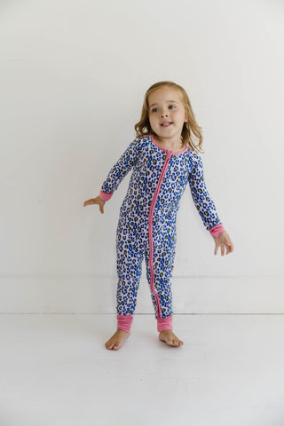 Little Sleepies Wild Leopard Convertible Romper/Sleeper, Little Sleepies, Bamboo Pajamas, CM22, Coverall, Footie, LEopard Little Sleepies, Little Sleepies, Little Sleepies Bamboo, Little Slee
