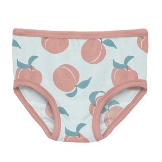 KicKee Pants Fresh Air Peaches Girls Underwear, KicKee Pants, CM22, Els PW 8598, Fresh Air Peaches, KicKee, KicKee Pants, KicKee Pants Girls Underwear Set, KicKee Pants Underwear, KP Road Tri