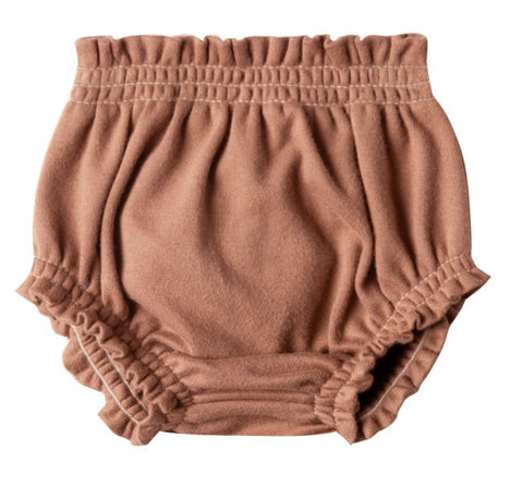 Quincy Mae Gathered Bloomer - Clay, Quincy Mae, Quicny Mae, Quicny Mae Fall 2020, Quincy Mae AW20 Drop 1, Quincy Mae Bloomer, Quincy Mae Clay, Quincy Mae Clay  Gathered Bloomer, Quincy Mae Ga