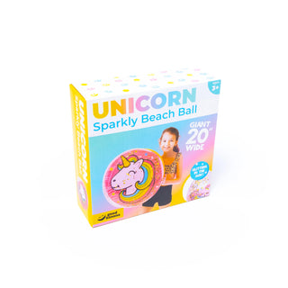 Giant Sparkly Beach Ball - Unicorn, Good Banana, Beach Ball, cf-type-beach-&-sand-toys, cf-vendor-good-banana, Giant Sparkly Beach Ball, Good Banana, Good Banana Beach Ball, Sparkly Beach Bal