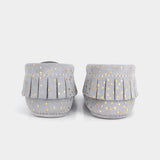 Freshly Picked Grey Confetti Soft Sole Moccasins, Freshly Picked, Black Friday, Cyber Monday, Els PW 8258, End of Year, End of Year Sale, Freshly Picked, Freshly Picked Moc, Freshly Picked Mo