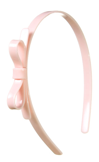 Lilies & Roses Thin Bow Headband-Pale Pink, Lilies & Roses, Acrylic Bow Headband, Acrylic Headband, Acryliic, Bow Headband, Cyber Monday, Lilie & Roses, Lilies & Roses Pale Pink Thin Bow Head