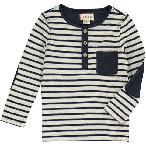 Me & Henry Navy Stripe Henley Tee, Me & Henry, Cyber Monday, Els PW 8258, End of Year, End of Year Sale, JAN23, Me & Henry, Me & Henry Navy Stripe Henley, Me & Henry Navy Stripe Henley Tee, M