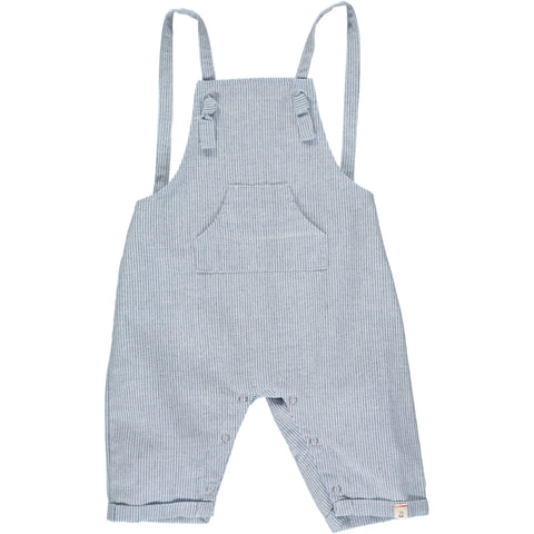 Me & Henry Chambray Stripe Ahoy Shortie Overalls, Me & Henry, Boys Clothing, Infant Boy Clothing, JAN23, Me & Henry, Me & Henry AHOY Chambray Stripe Shortie Overalls, Me & Henry AHOY Shortie 