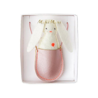 Meri Meri Bunny Pocket Necklace, Meri Meri, Bunny, Bunny Necklace, Easter, Easter Basket, Easter Basket Ideas, Easter Necklace, EB Girls, Jewelry, Meri Meri, Meri Meri Easter, Meri Meri Neckl