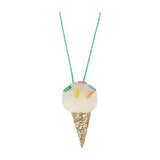 Meri Meri Ice Cream Pompom Necklace, Meri Meri, Easter Basket Ideas, EB Girls, Ice Cream Pompom Necklace, Jewelry, Meri Meri, Meri Meri Ice Cream Pompom Necklace, Meri Meri Necklace, Necklace