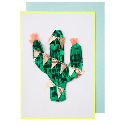 Meri Meri Piñata Cactus Card, Meri Meri, Arizona, Cactus Card, Greeting Card, Meri Meri, Meri Meri Cactus Card, Meri Meri Card, Meri Meri Piñata Cactus Card, Greeting & Note Cards - Basical