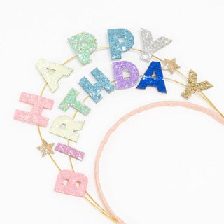 Meri Meri Happy Birthday Glitter Headband, Meri Meri, Birthday Headband, Birthday Headbands, cf-type-headbands, cf-vendor-meri-meri, Happy Birthday Headband, Headband, Meri Meri Happy Birthda