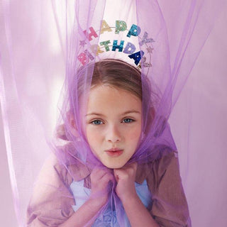 Meri Meri Happy Birthday Glitter Headband, Meri Meri, Birthday Headband, Birthday Headbands, cf-type-headbands, cf-vendor-meri-meri, Happy Birthday Headband, Headband, Meri Meri Happy Birthda