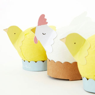 Meri Meri Hen & Chicks Surprise Balls (Set of 3), Meri Meri, Carrots, Easter, Easter Basket, Easter Basket Ideas, EB Boy, EB Boys, EB Girls, Meri Meri, Meri Meri Easter, Meri Meri Hen & Chick