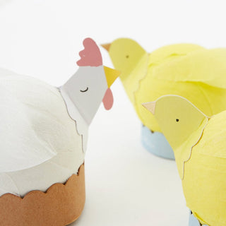 Meri Meri Hen & Chicks Surprise Balls (Set of 3), Meri Meri, Carrots, Easter, Easter Basket, Easter Basket Ideas, EB Boy, EB Boys, EB Girls, Meri Meri, Meri Meri Easter, Meri Meri Hen & Chick