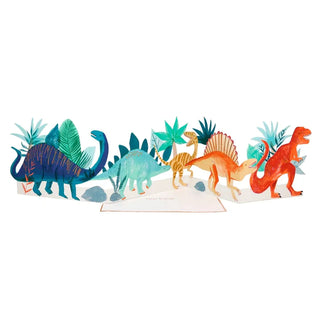 Meri Meri Dinosaurs Birthday Card, Meri Meri, Birthday Card, cf-type-greeting-&-note-cards, cf-vendor-meri-meri, Dinosaur, Dinosaur Birthday Card, Dinosaurs, Greeting Card, Happy Birthday, Ha