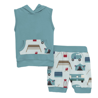 KicKee Pants Fresh Air Camping Hoodie Tank Outfit Set, KicKee Pants, CM22, Fresh Air Camping, Hoodie Tank Outfit Set, KicKee Pants, KicKee Pants  Hoodie Tank Outfit Set, KP Road Trip, Outfit 