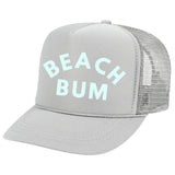 Beach Bum Gray Trucker Hat, Sweet Wink, Beach Bum, Beach Bum Gray Trucker Hat, Boy Hat, Boys Hat, cf-type-hat, cf-vendor-sweet-wink, CM22, JAN23, Sweet Wink, Sweet Wink Beach Bum, Sweet Wink 